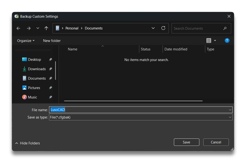 Reset Settings to Default