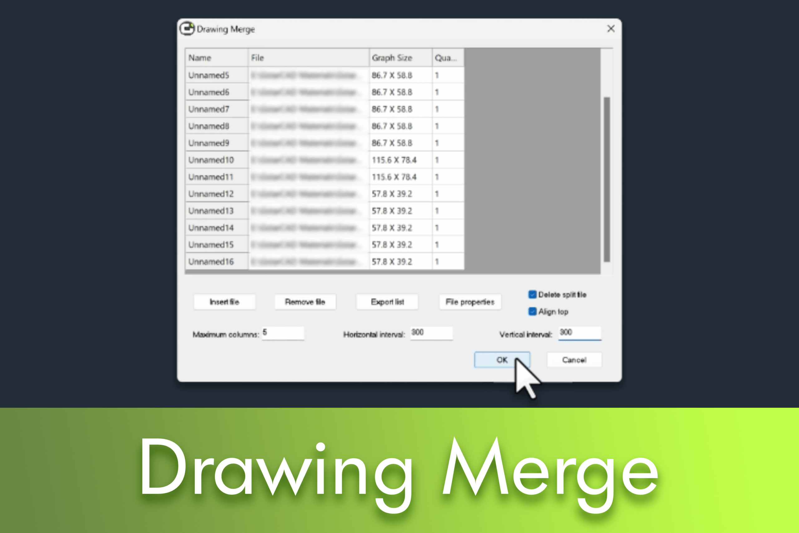 Drawing Merge